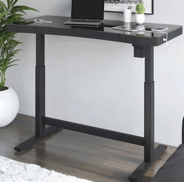 47" Sit-Stand Desk (Black) - Image 2